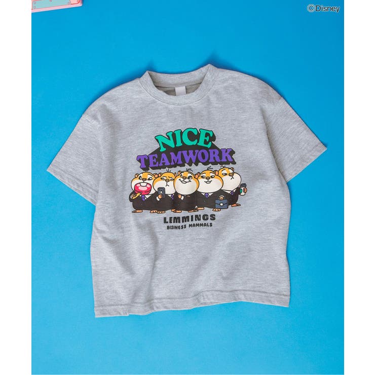 グレー | 【リンク】【ディズニー】ズートピア/バラエティTシャツ | F.O.Online Store