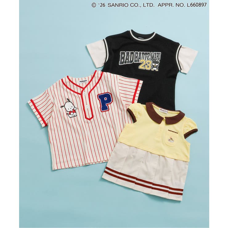 【WEB限定 】【リンク】サンリオキャラクターズ  スポーツT | F.O.Online Store | 詳細画像21 