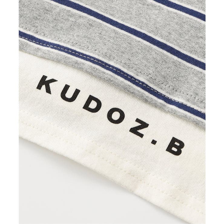 WEB限定  KUDOZ.B レイヤード先染めボーダーTシャツ | F.O.Online Store | 詳細画像12 