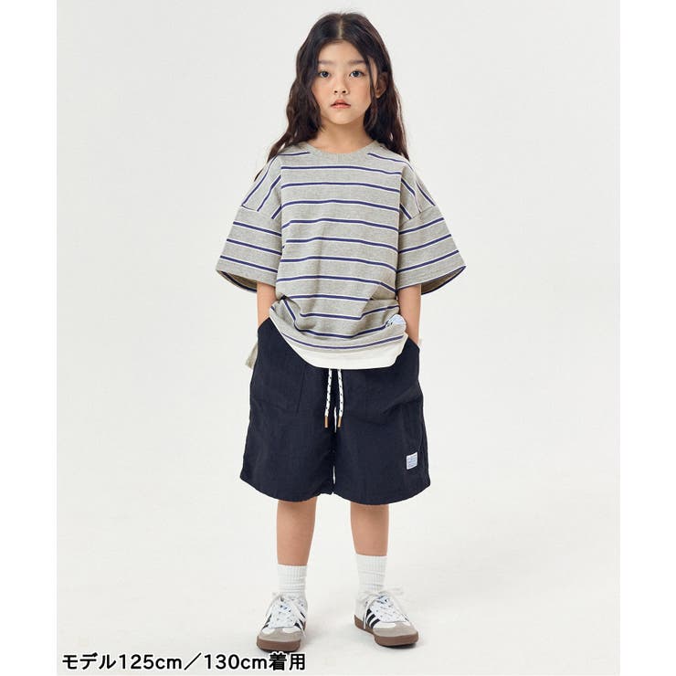 WEB限定  KUDOZ.B レイヤード先染めボーダーTシャツ | F.O.Online Store | 詳細画像13 