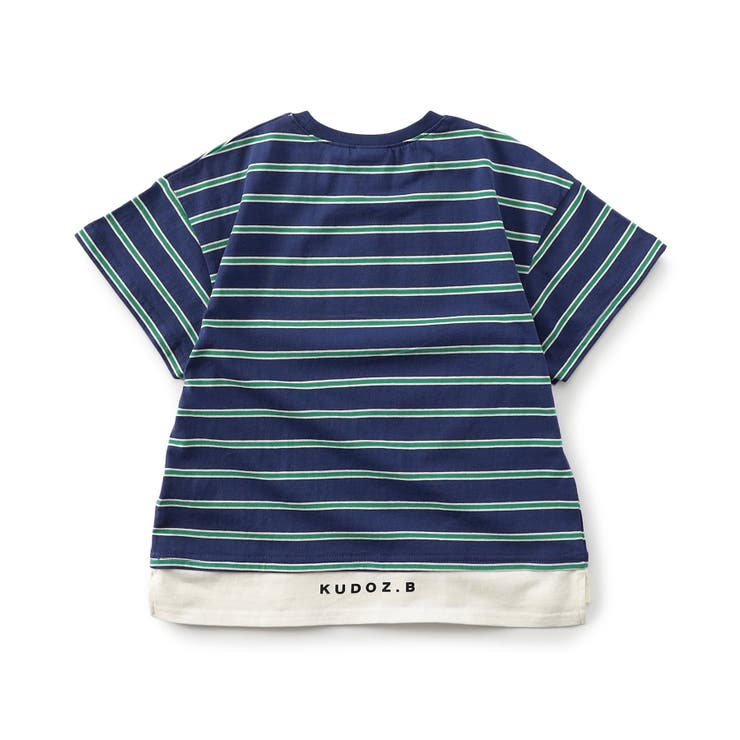 WEB限定  KUDOZ.B レイヤード先染めボーダーTシャツ | F.O.Online Store | 詳細画像16 