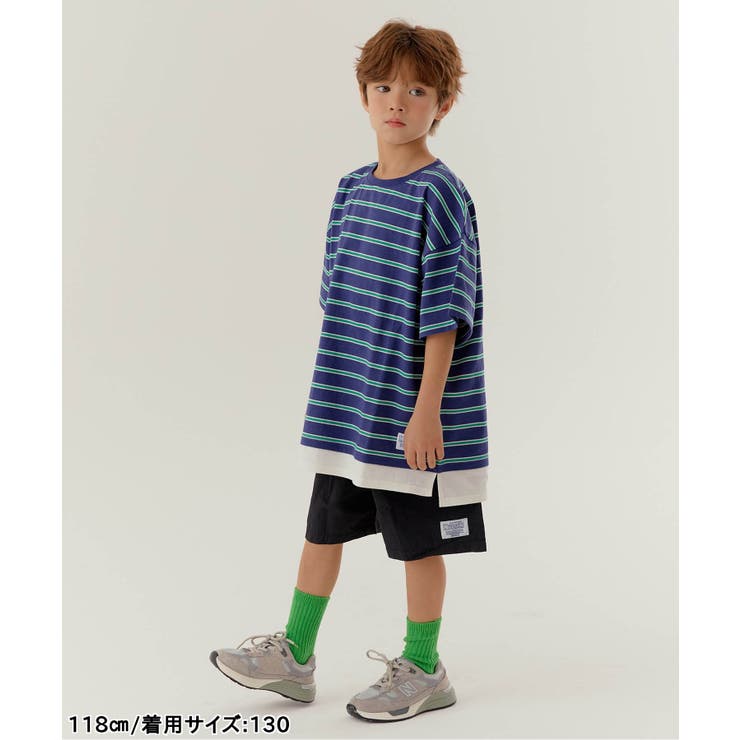 WEB限定  KUDOZ.B レイヤード先染めボーダーTシャツ | F.O.Online Store | 詳細画像17 