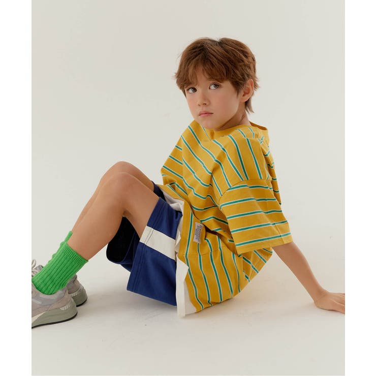WEB限定  KUDOZ.B レイヤード先染めボーダーTシャツ | F.O.Online Store | 詳細画像26 