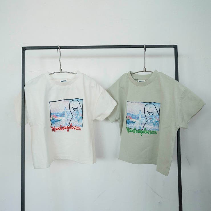 WEB限定 MarkGonzales(マークゴンザレス)フォト刺繍Tシャツ