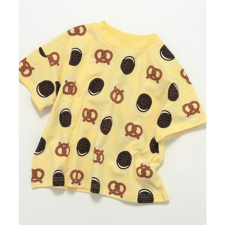 イエロー | 総柄Tシャツ | F.O.Online Store