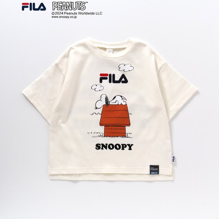 WEB限定 PEANUTS×FILA(フィラ)コラボ Tシャツ[品番：FOKK0018986