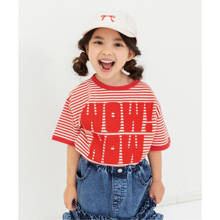 レッド | 【リンク】リンガー配色3柄ロゴTシャツ | F.O.Online Store