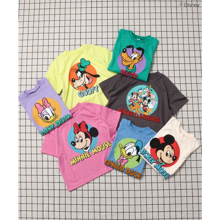 リンク】ディズニーキャラクター/Tシャツ[品番：FOKK0022274