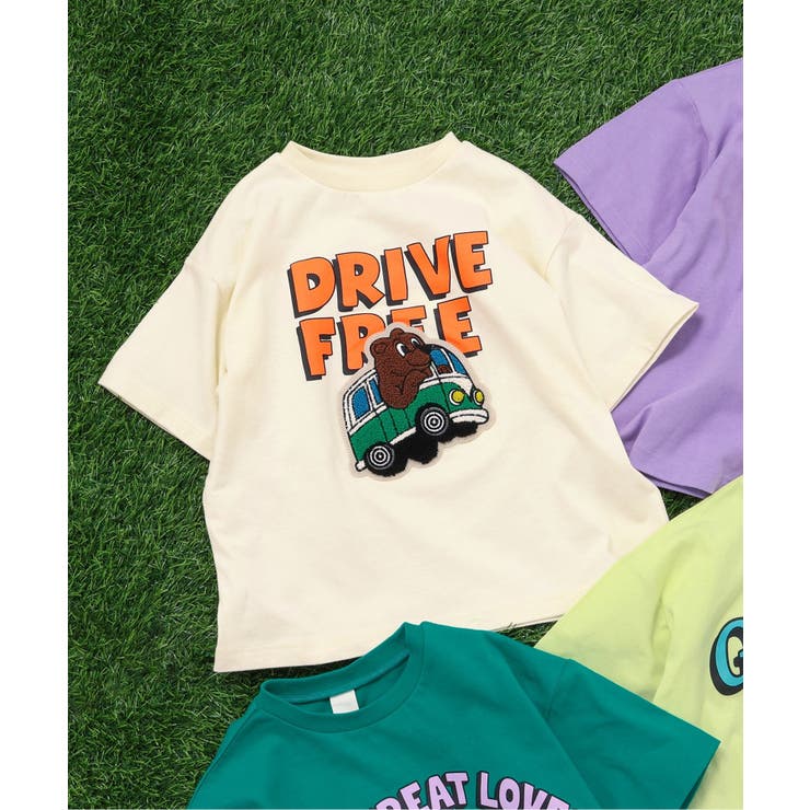 アイボリー | 【リンク】アニマルサガラワッペンTシャツ | F.O.Online Store