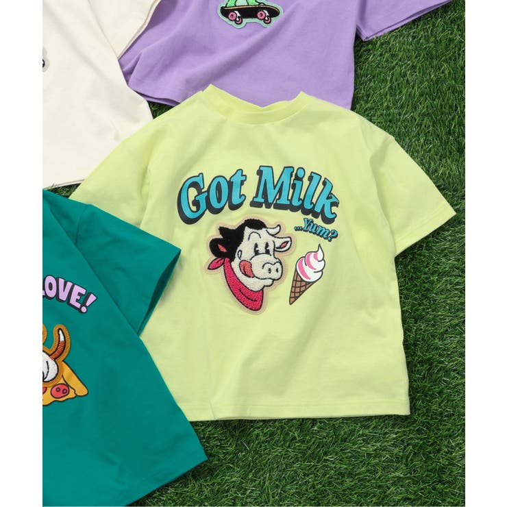 ライム | 【リンク】アニマルサガラワッペンTシャツ | F.O.Online Store