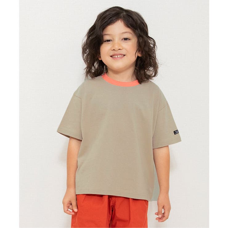 ベージュ | 【WEB限定】ボーダー&無地ベーシック半袖Tシャツ | F.O.Online Store