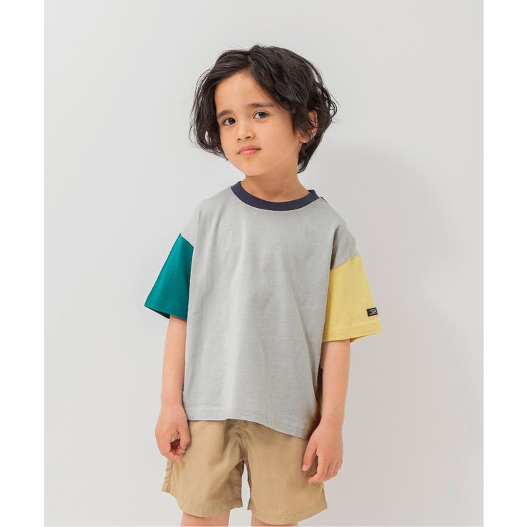 マルチカラー3 | 【WEB限定】ボーダー&無地ベーシック半袖Tシャツ | F.O.Online Store