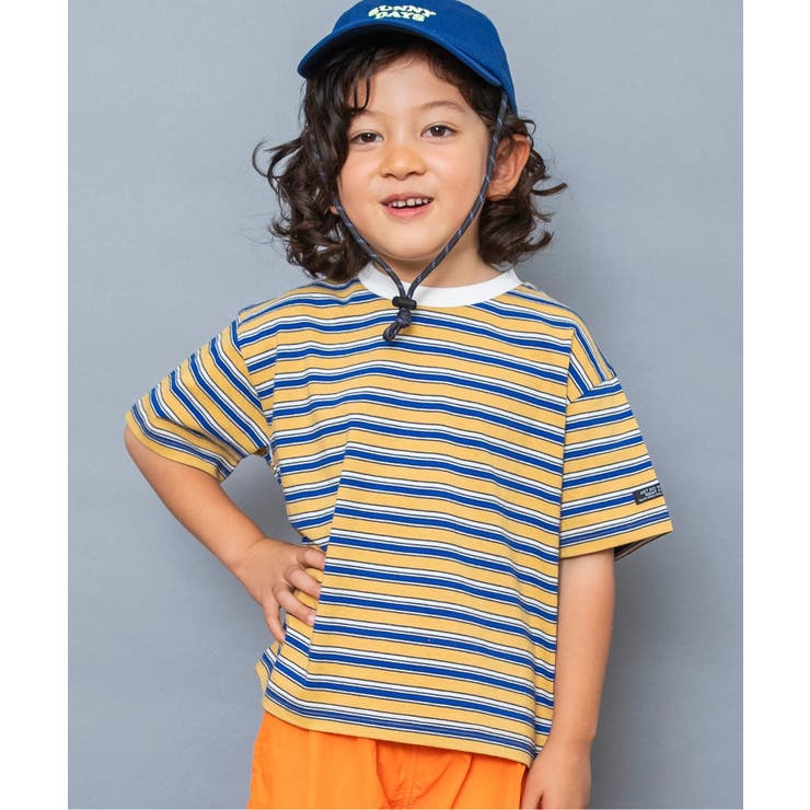 イエロー | 【WEB限定】ボーダー&無地ベーシック半袖Tシャツ | F.O.Online Store