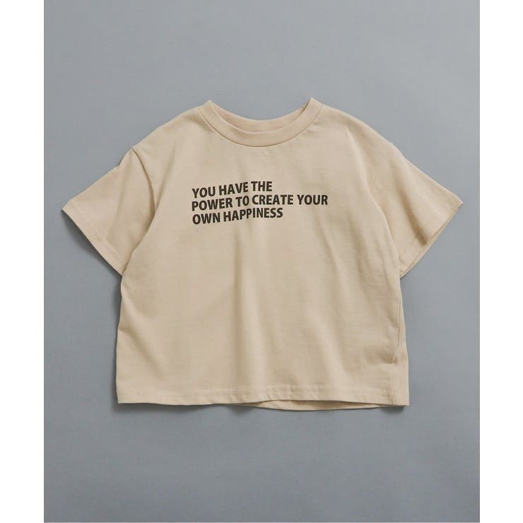 アイボリー | WEB限定  イロイロロゴTシャツ | F.O.Online Store