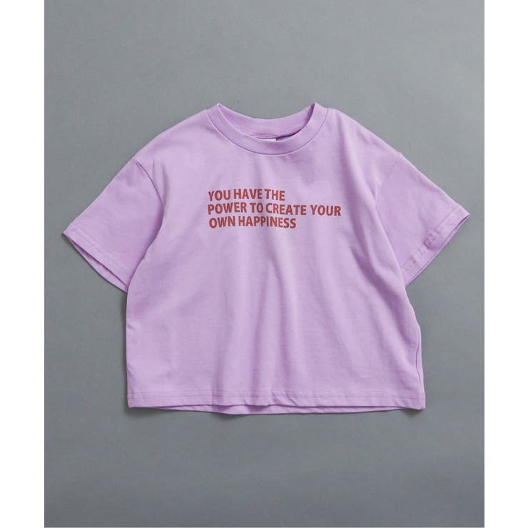 ラベンダー | WEB限定  イロイロロゴTシャツ | F.O.Online Store