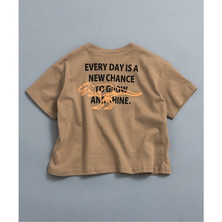 ブラウン | WEB限定  バックロゴ＆ネオンモチーフTシャツ | F.O.Online Store