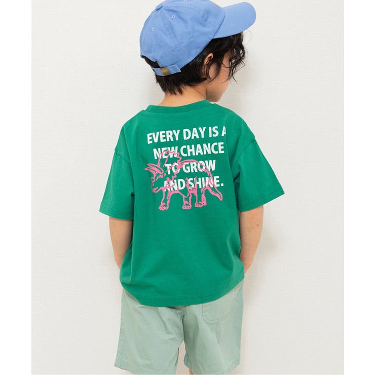 グリーン | WEB限定  バックロゴ＆ネオンモチーフTシャツ | F.O.Online Store