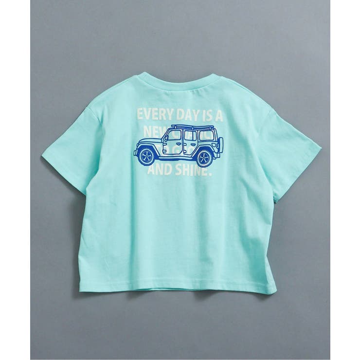 ミント | WEB限定  バックロゴ＆ネオンモチーフTシャツ | F.O.Online Store
