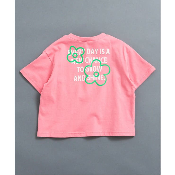 ピンク | WEB限定  バックロゴ＆ネオンモチーフTシャツ | F.O.Online Store