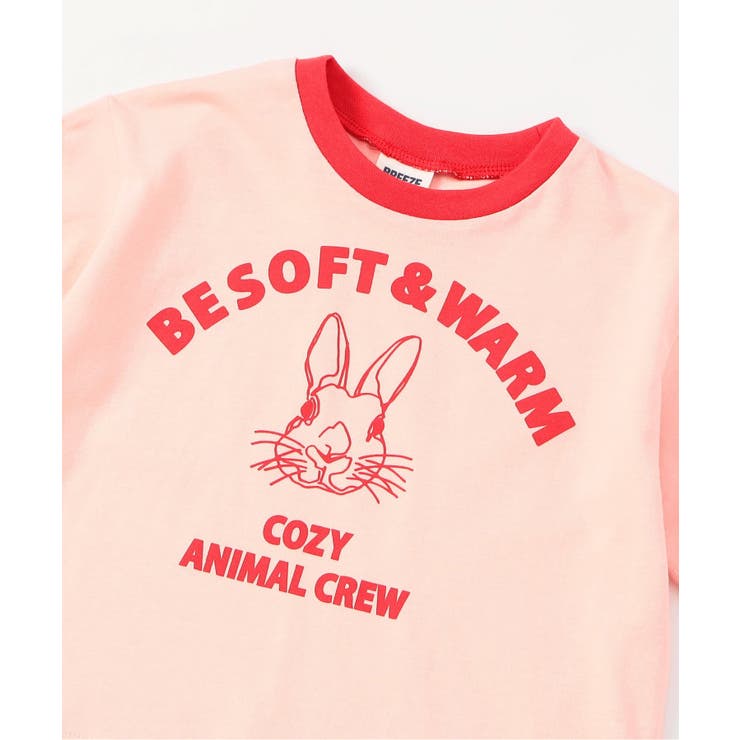 WEB限定  リンガー配色アニマルカレッジTシャツ | F.O.Online Store | 詳細画像17 