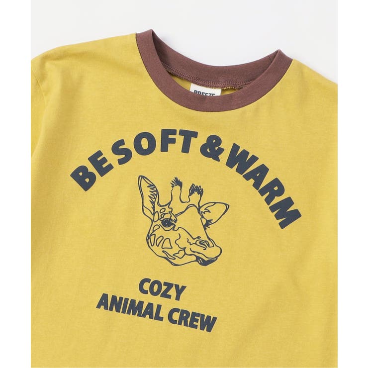 WEB限定  リンガー配色アニマルカレッジTシャツ | F.O.Online Store | 詳細画像23 