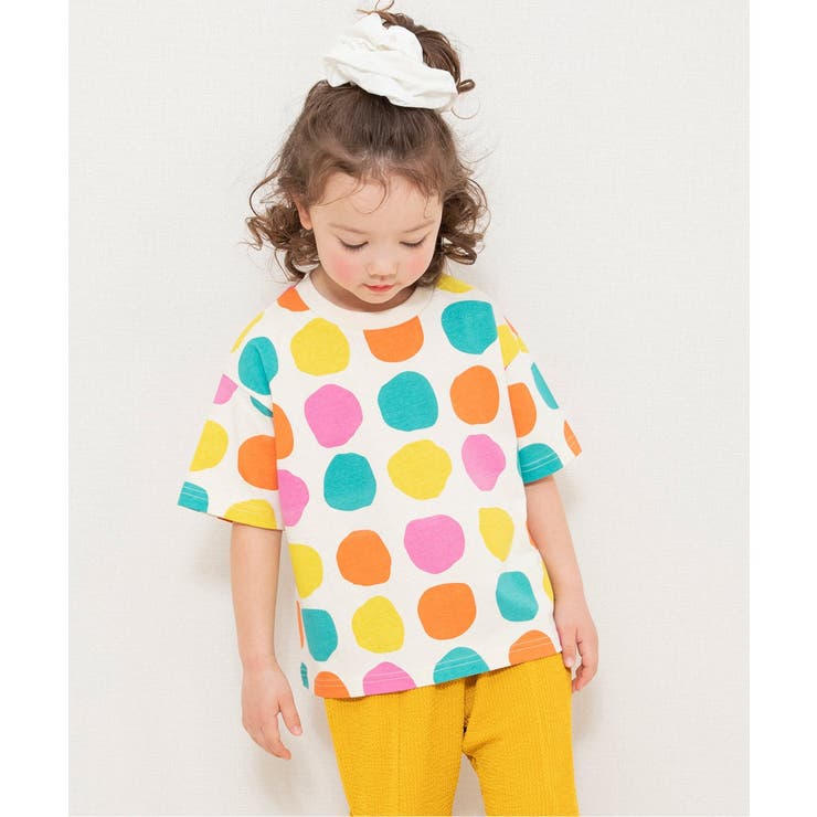 オフホワイト | WEB限定  レトロ総柄Tシャツ | F.O.Online Store