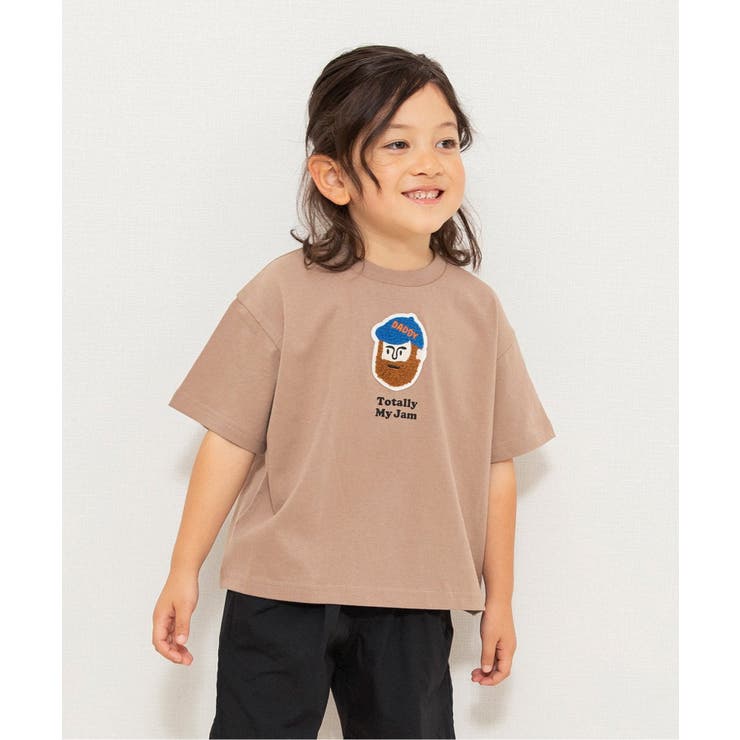 ブラウン | WEB限定  ワンポイントサガラワッペンTシャツ | F.O.Online Store