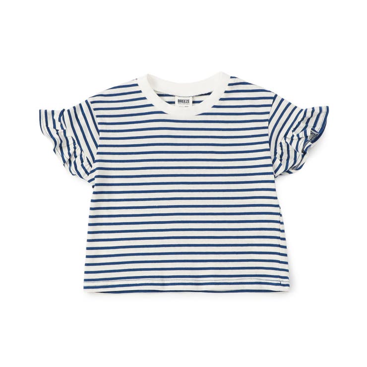 WEB限定  袖フリルボーダーTシャツ | F.O.Online Store | 詳細画像2 
