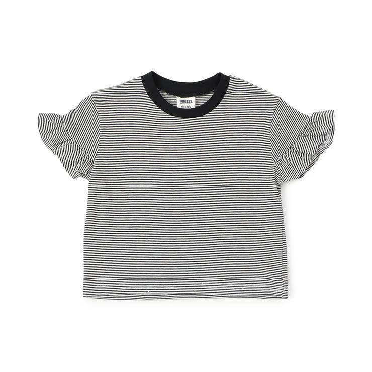 WEB限定  袖フリルボーダーTシャツ | F.O.Online Store | 詳細画像4 