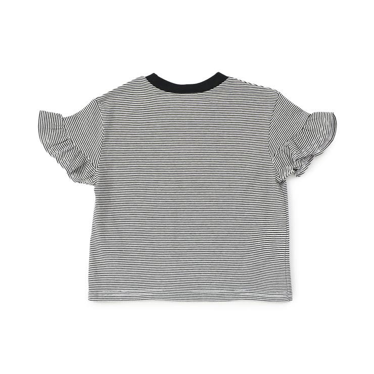 WEB限定  袖フリルボーダーTシャツ | F.O.Online Store | 詳細画像5 