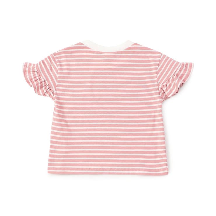WEB限定  袖フリルボーダーTシャツ | F.O.Online Store | 詳細画像9 