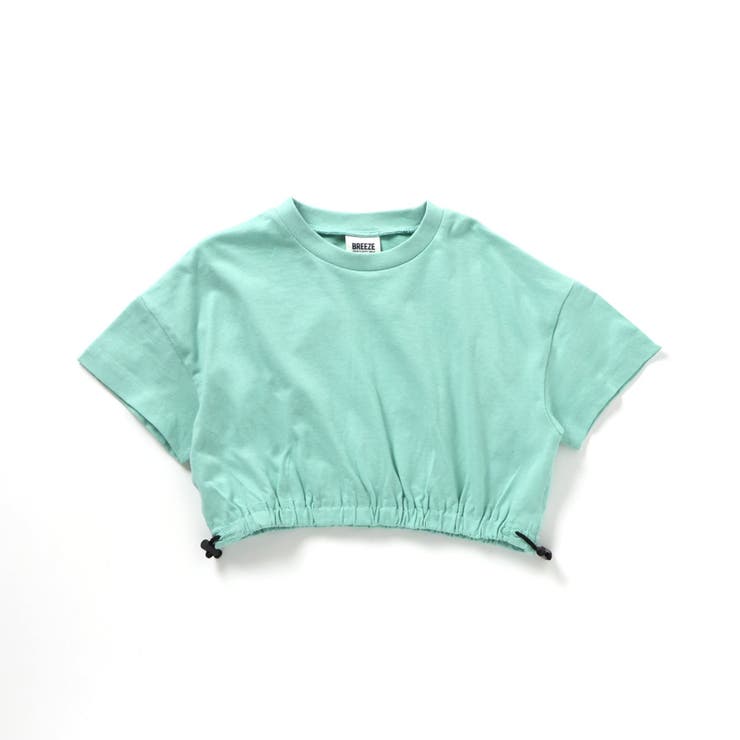 ミント | WEB限定  裾絞りショート丈Tシャツ | F.O.Online Store