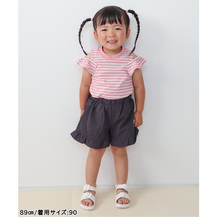 WEB限定   オープンショルダーフリルTシャツ | F.O.Online Store | 詳細画像17 