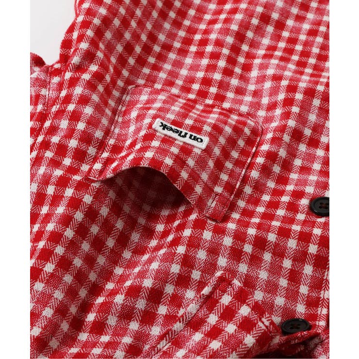 B NEWJACK ケミカルプリントチェックシャツ | F.O.Online Store | 詳細画像12 