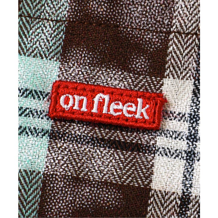 B NEWJACK ケミカルプリントチェックシャツ | F.O.Online Store | 詳細画像3 