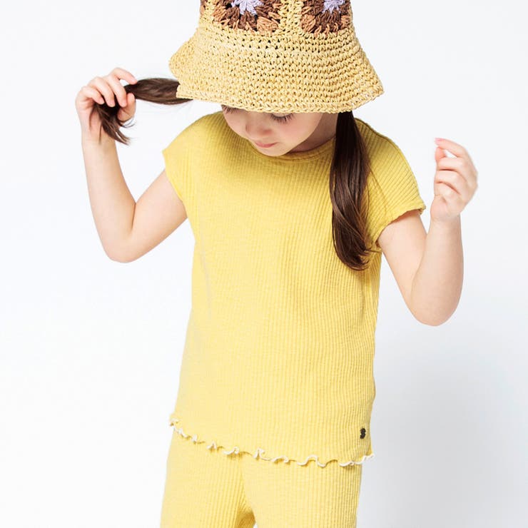 イエロー | メロウリブトップス | F.O.Online Store