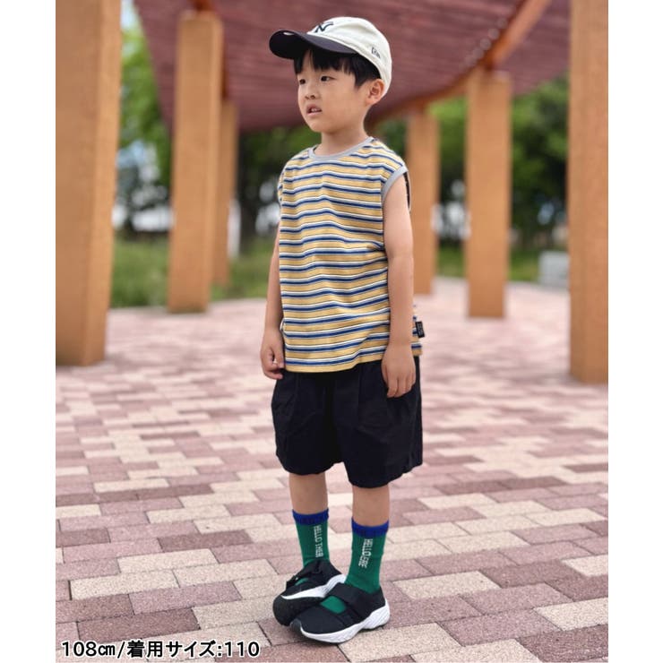 WEB限定  レトロ総柄＆ボーダータンクトップ | F.O.Online Store | 詳細画像34 
