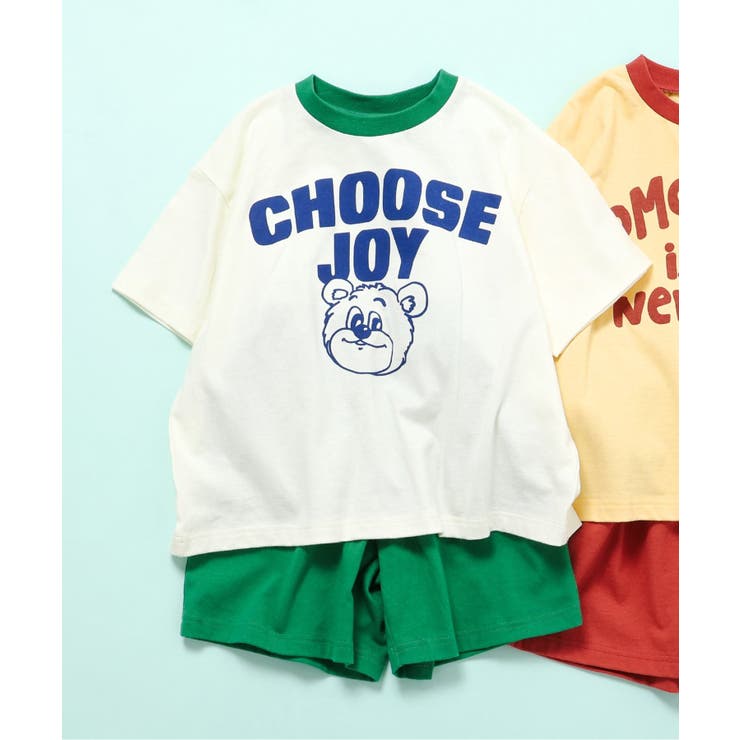 オフホワイト | WEB限定  バイカラーロゴ＆モチーフセットアップ | F.O.Online Store