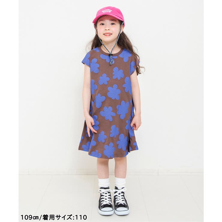 WEB限定  レトロ総柄フレアワンピース | F.O.Online Store | 詳細画像7 