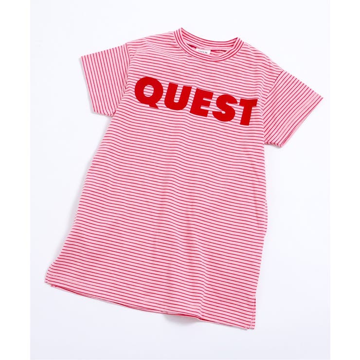 ピンク | 【リンク】ボーダーロゴワンピース | F.O.Online Store