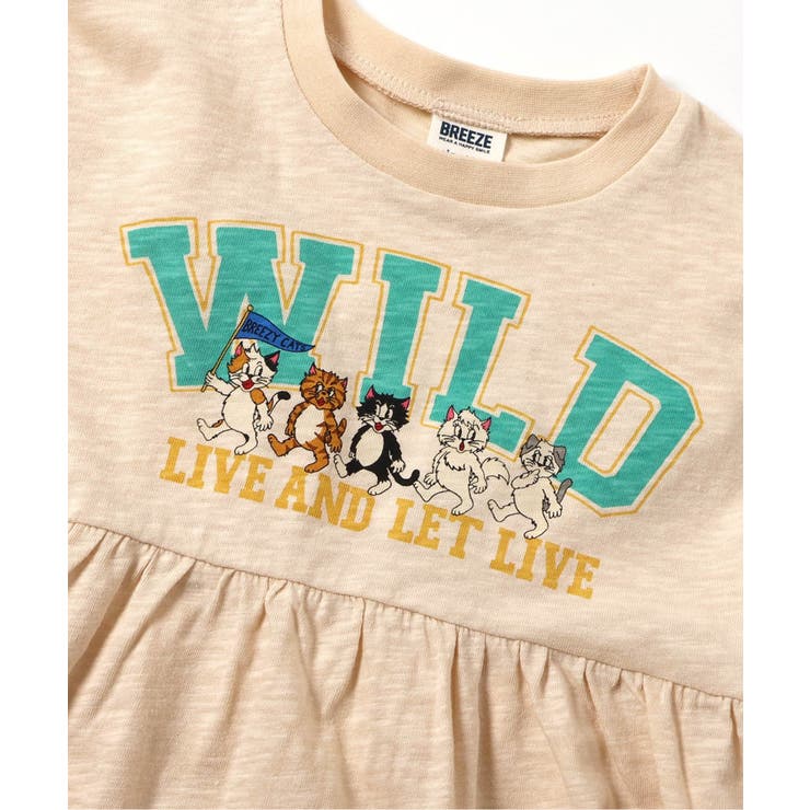 【リンク】BREEZY CATS イラストTシャツワンピース | F.O.Online Store | 詳細画像3 