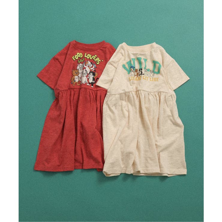 【リンク】BREEZY CATS イラストTシャツワンピース | F.O.Online Store | 詳細画像8 