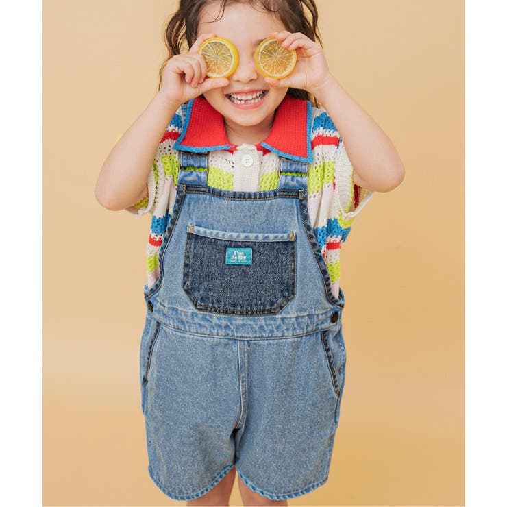 I'm Jelly 加工ショートサロペット | F.O.Online Store | 詳細画像1 