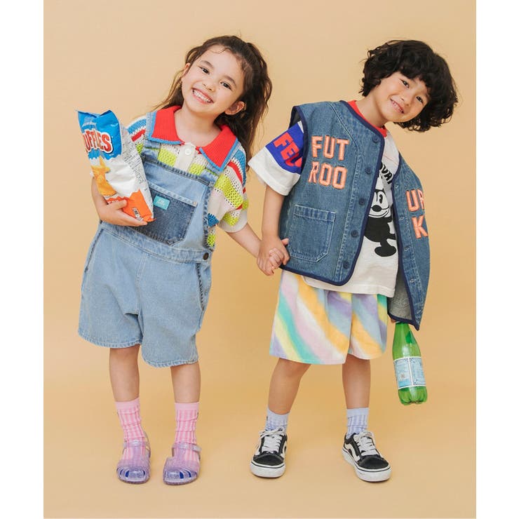 I'm Jelly 加工ショートサロペット | F.O.Online Store | 詳細画像17 