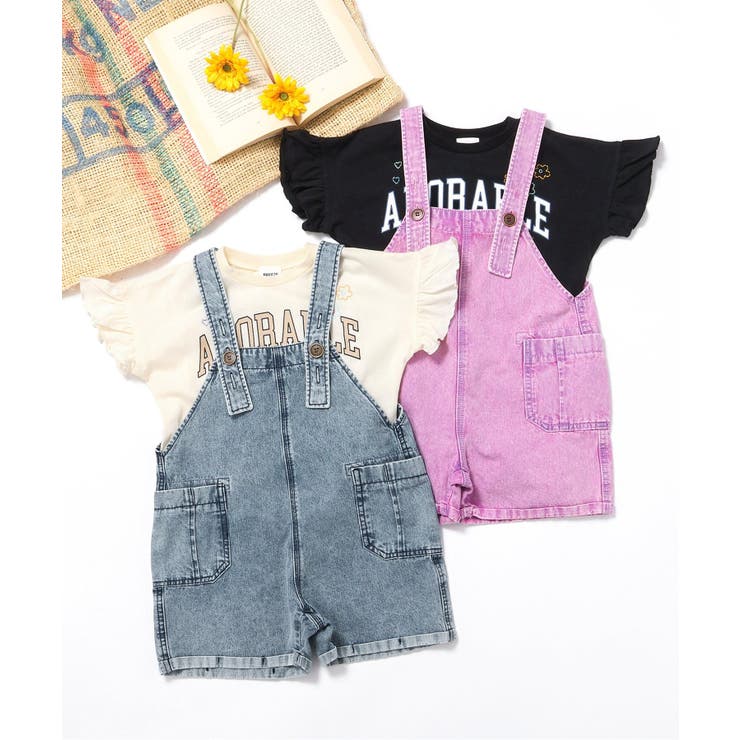 デニムサロペット  ショート丈 | F.O.Online Store | 詳細画像20 