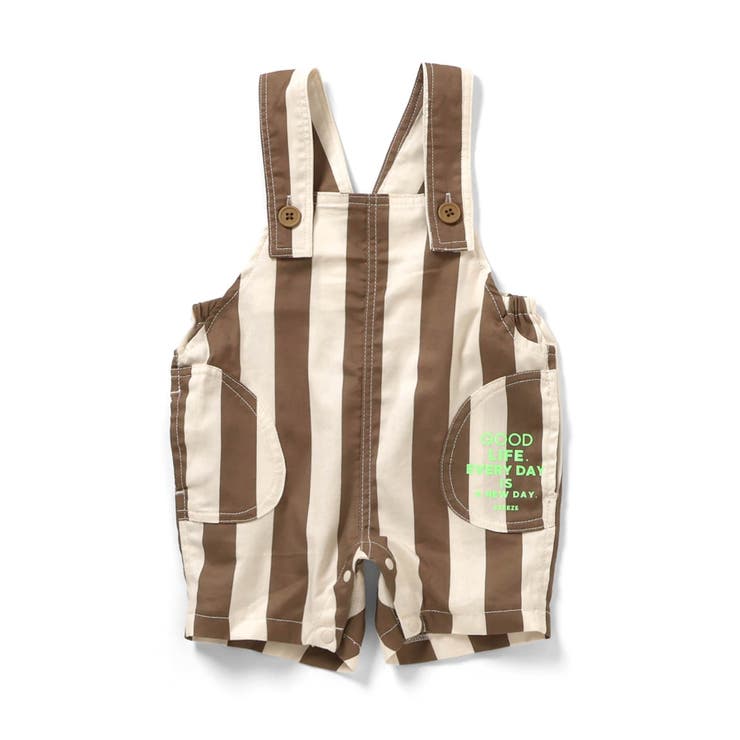 ストライプ柄 | WAKUWAKU FARM サロペット | F.O.Online Store