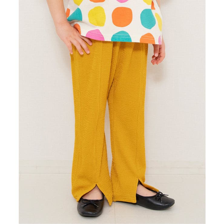 イエロー | ジャガードカラバリパンツ  10分丈 | F.O.Online Store