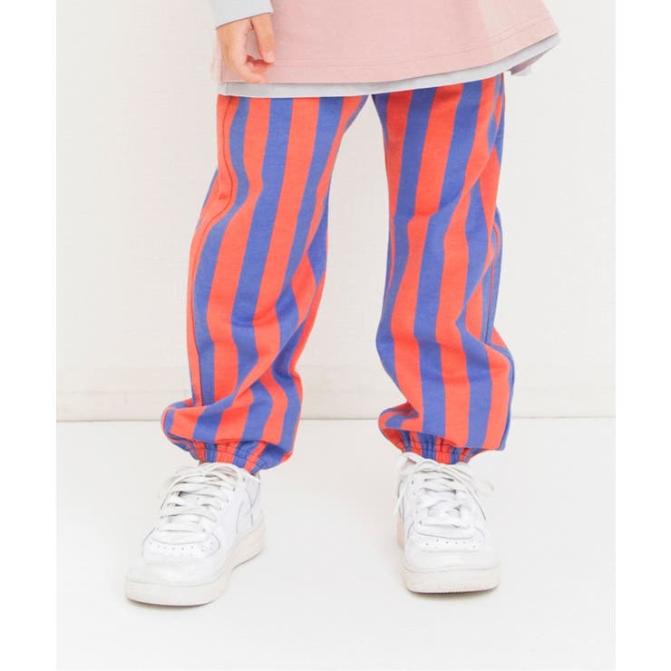 ストライプ柄 | ガラガラカットパンツ  10分丈 | F.O.Online Store