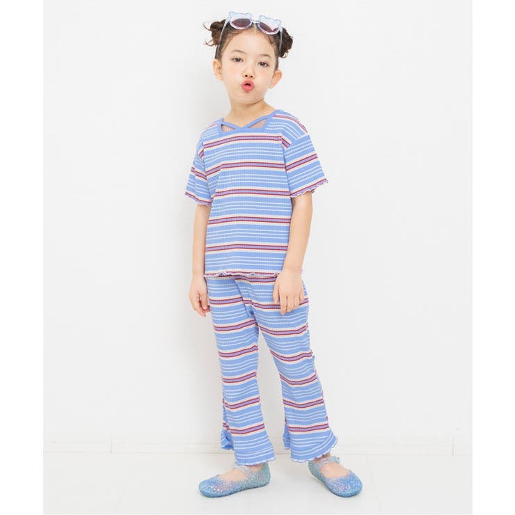 【リンク】メロウリブフレアパンツ  10分丈 | F.O.Online Store | 詳細画像5 