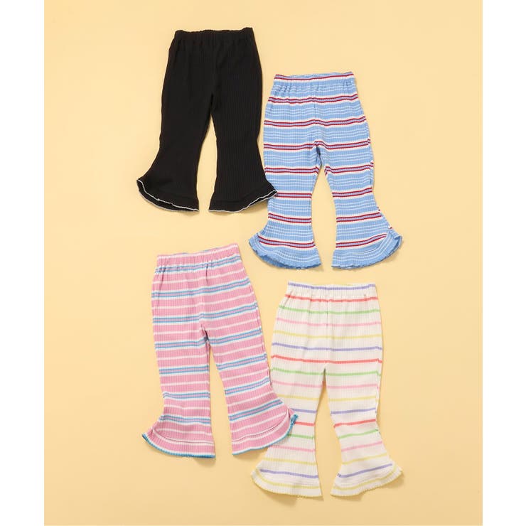 【リンク】メロウリブフレアパンツ  10分丈 | F.O.Online Store | 詳細画像6 